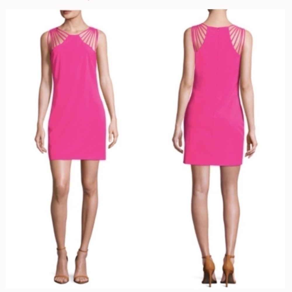 Dress The Population Cage Shoulder Mimi Dress